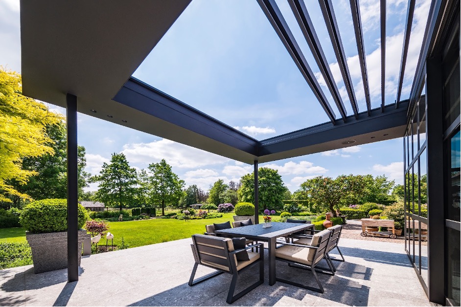 mobilier extérieur pergola