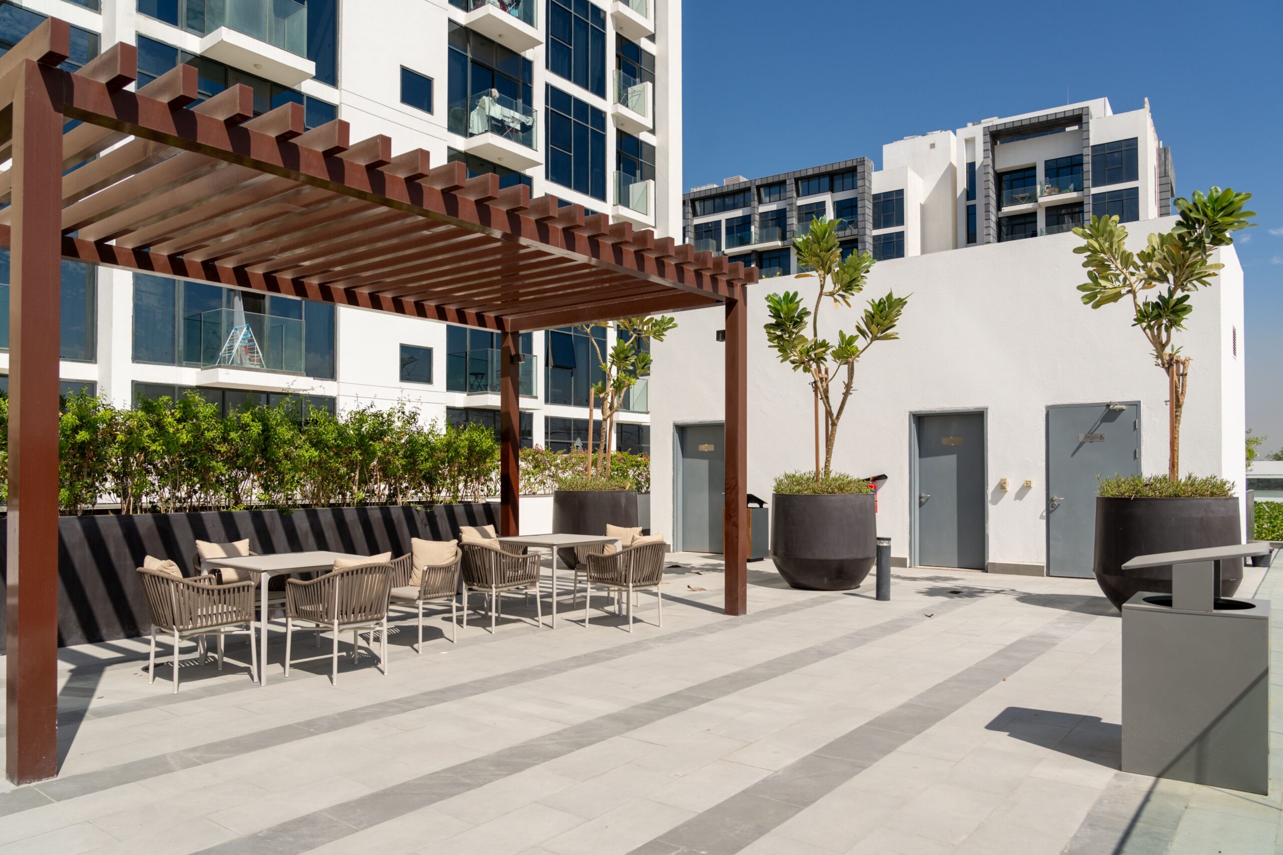 Pergola pour terrasse de restaurant ou hôtel en Gironde